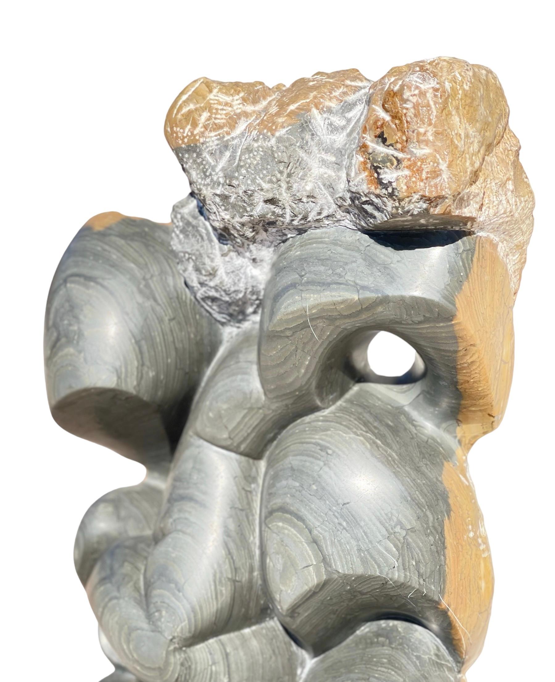 Modern Abstract Stone Sculpture