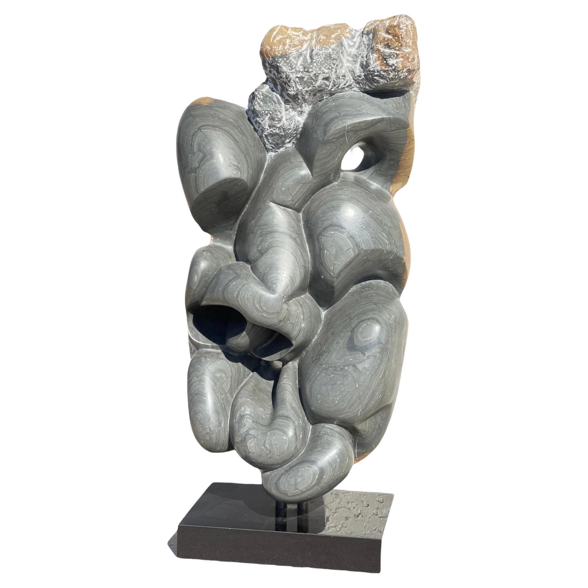 Abstract Stone Sculpture