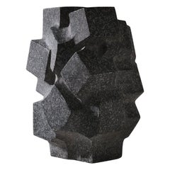 Abstract stone sculpture ‘Metropolis 4’ by Vittorio di Muzio, Italy 1980s