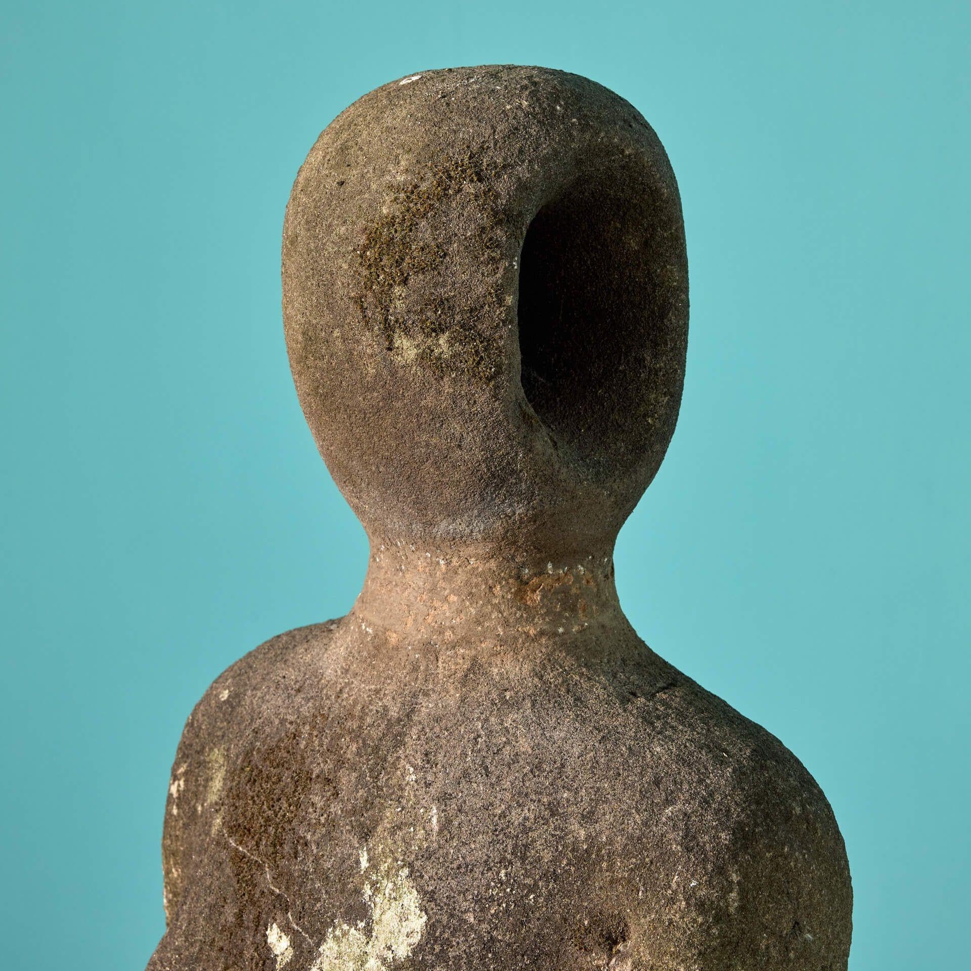 20th Century Abstract Stone Sculpture of a Female Form For Sale