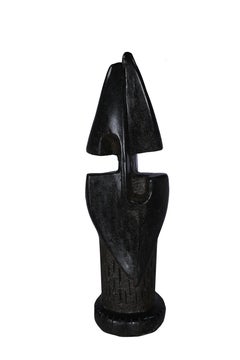 Abstract Stone Sculpture of the Hindu Deity Ganesh