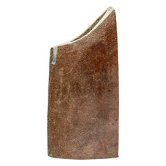 Abstract Stoneware Ceramic Vase by Claude Gaget Realised circa 1980 La Borne