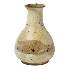 Abstract Stoneware Ceramic Vase Midcentury Pottery by Gutte Eriksen Danish Art