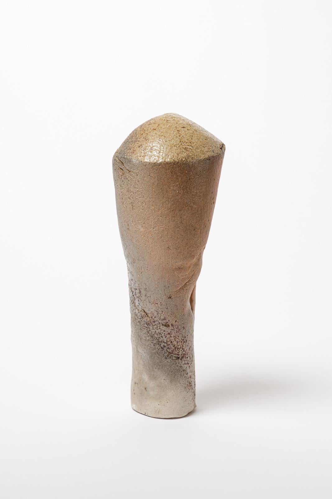 ATOI (Born in 1987)

Abstract woodfiring stoneware ceramic sculpture 

Realised circa 2010 in La Borne

Signed under the base

Original perfect condition

unique handmade piece

Height 30 cm
Large 12 cm