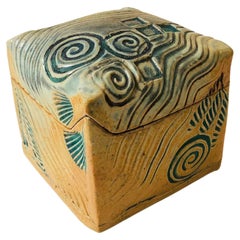 Abstract Studio Pottery Box