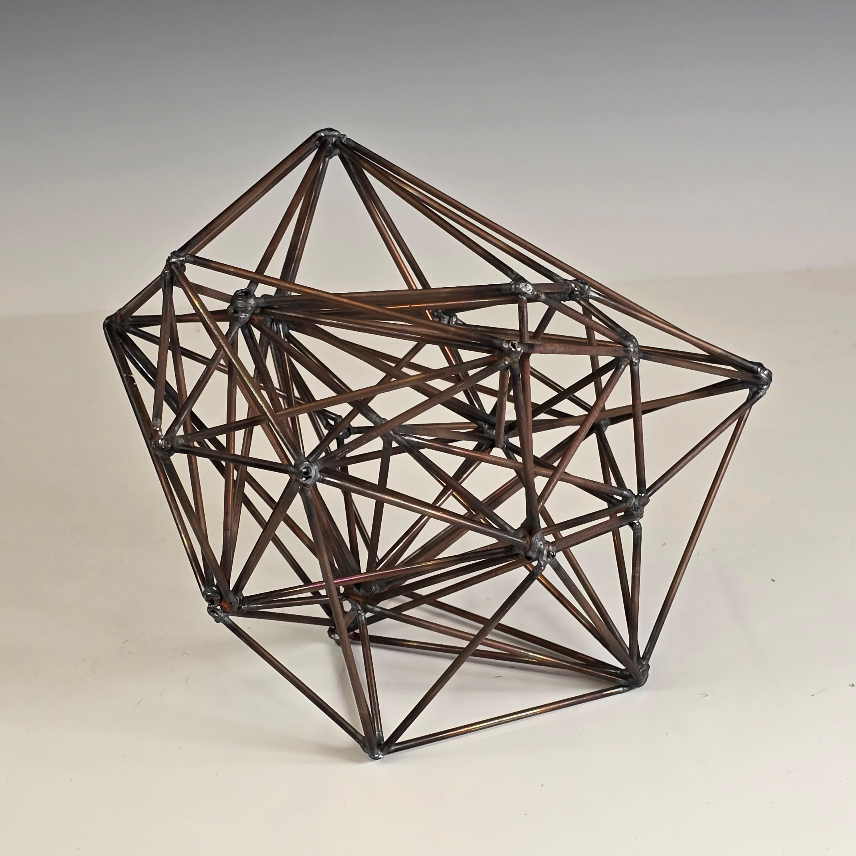 Welded Abstract Table Top Sculpture For Sale