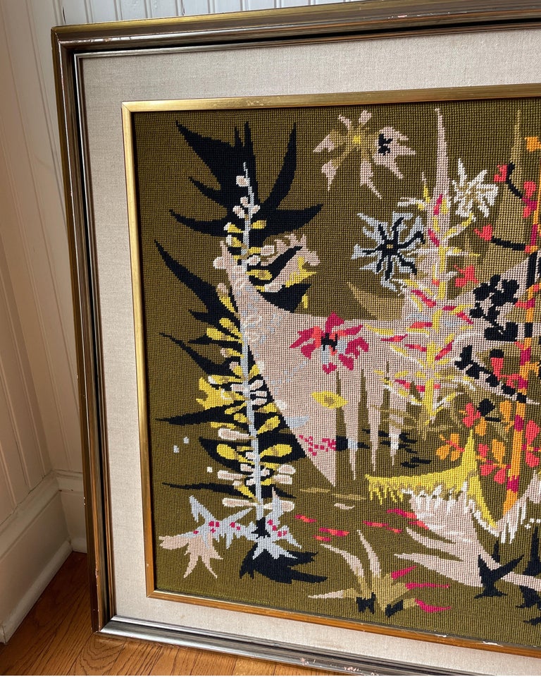 American Abstract Tapestry by John Smith For Sale