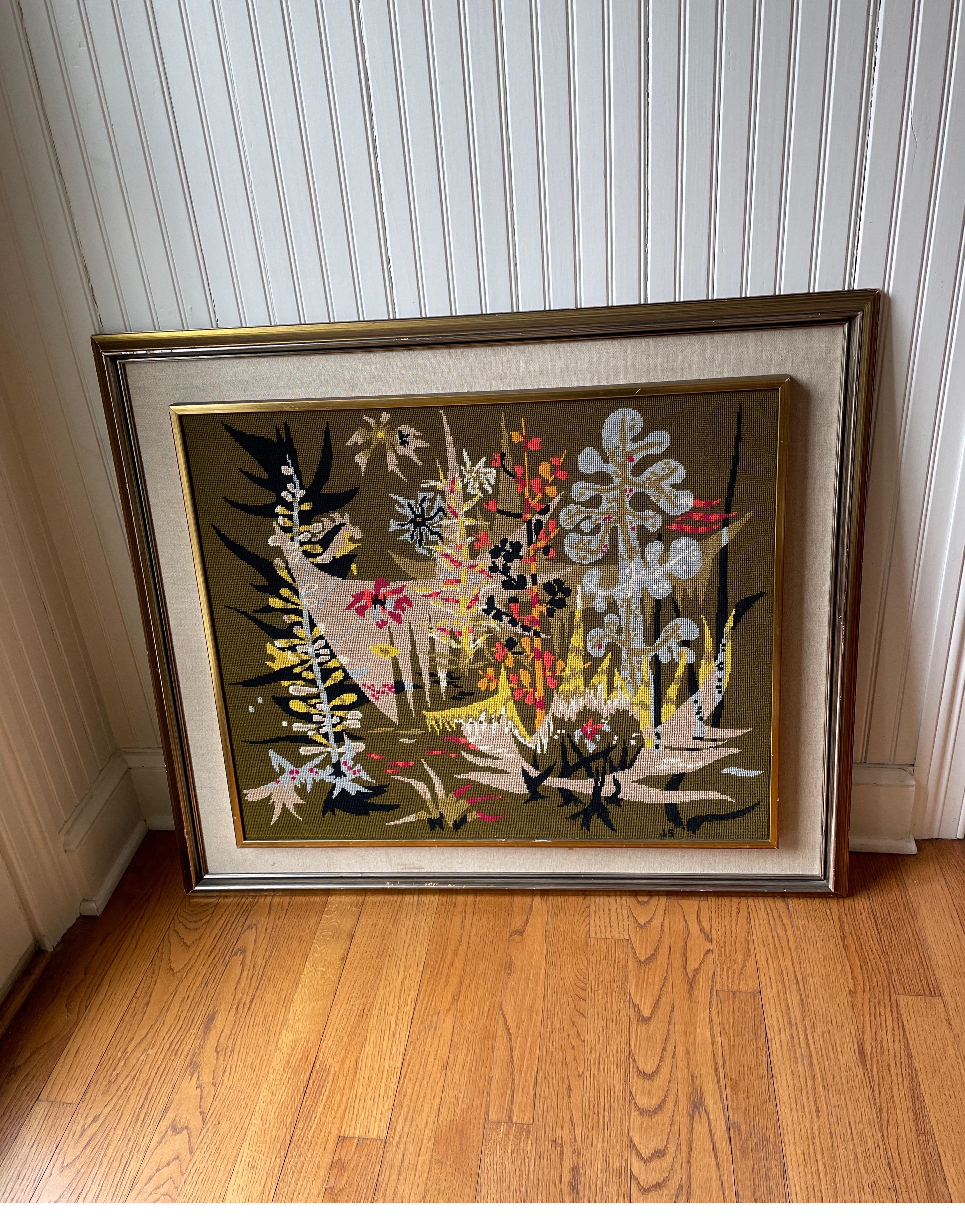 American Abstract Tapestry by John Smith For Sale