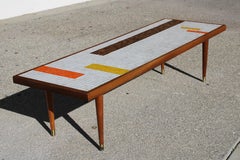 Abstract Tile Coffee Table