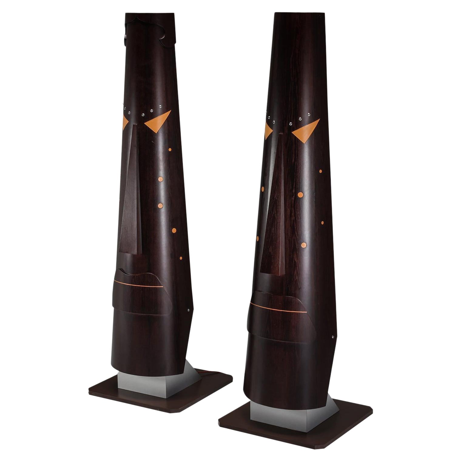Abstract TOTEM Sculptures by Bianca Garinei, Italy, 1970s