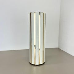 Abstract Tube Metal Umbrella Stand, Italy 1950s