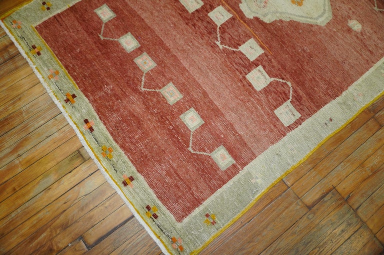Abstract Turkish Anatolian 20th Century Rug For Sale at 1stDibs