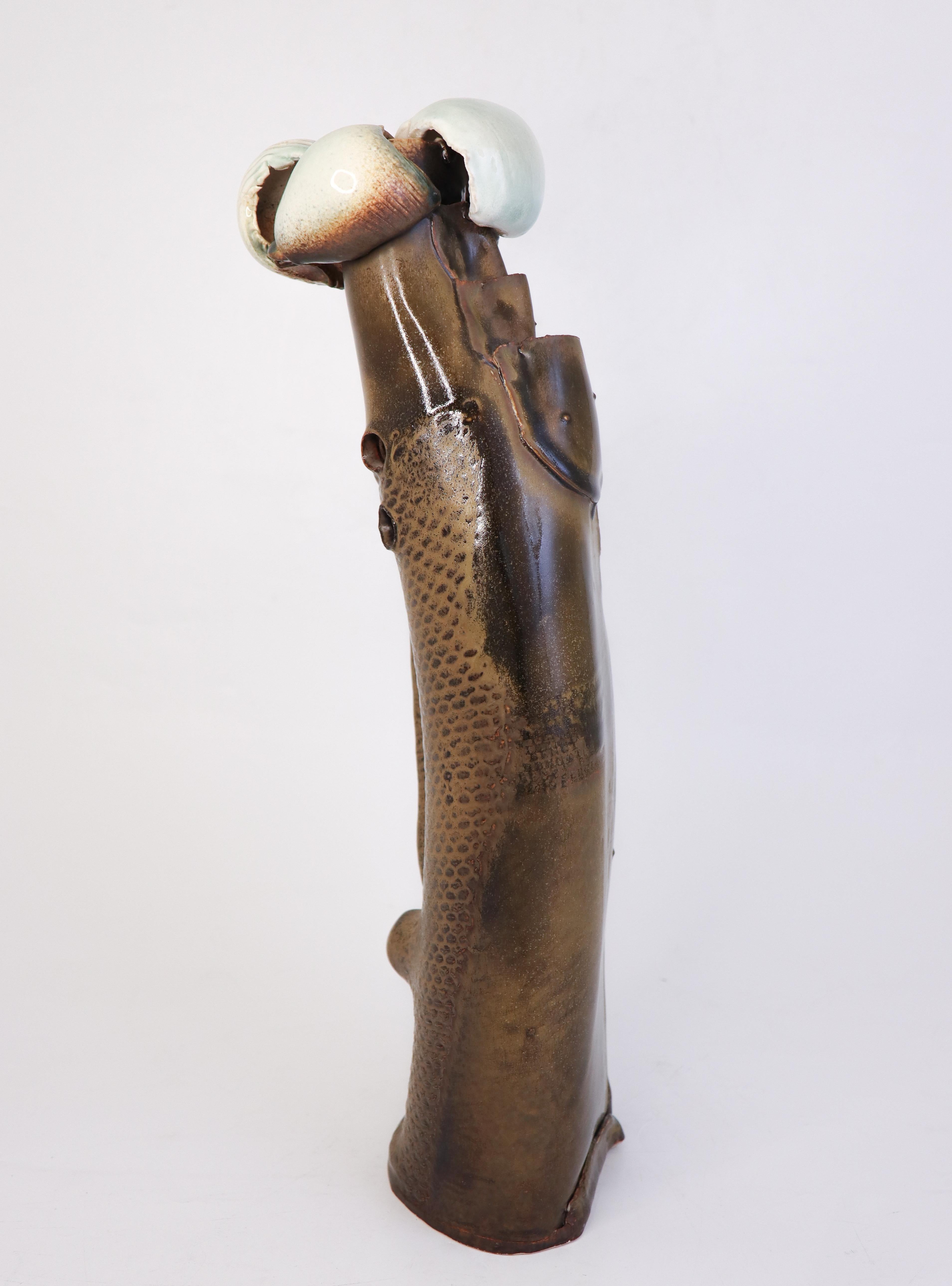 Svedese Scultura astratta e unica in ceramica - Bengt Berglund - Gustavsberg anni '70 in vendita