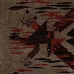 Abstract Velvet Wall Hanging