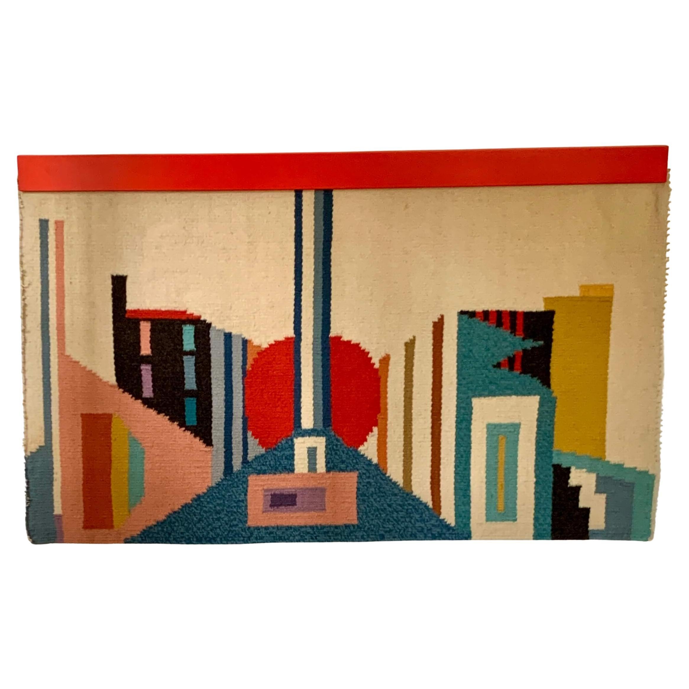 Tapisserie murale abstraite, 1980