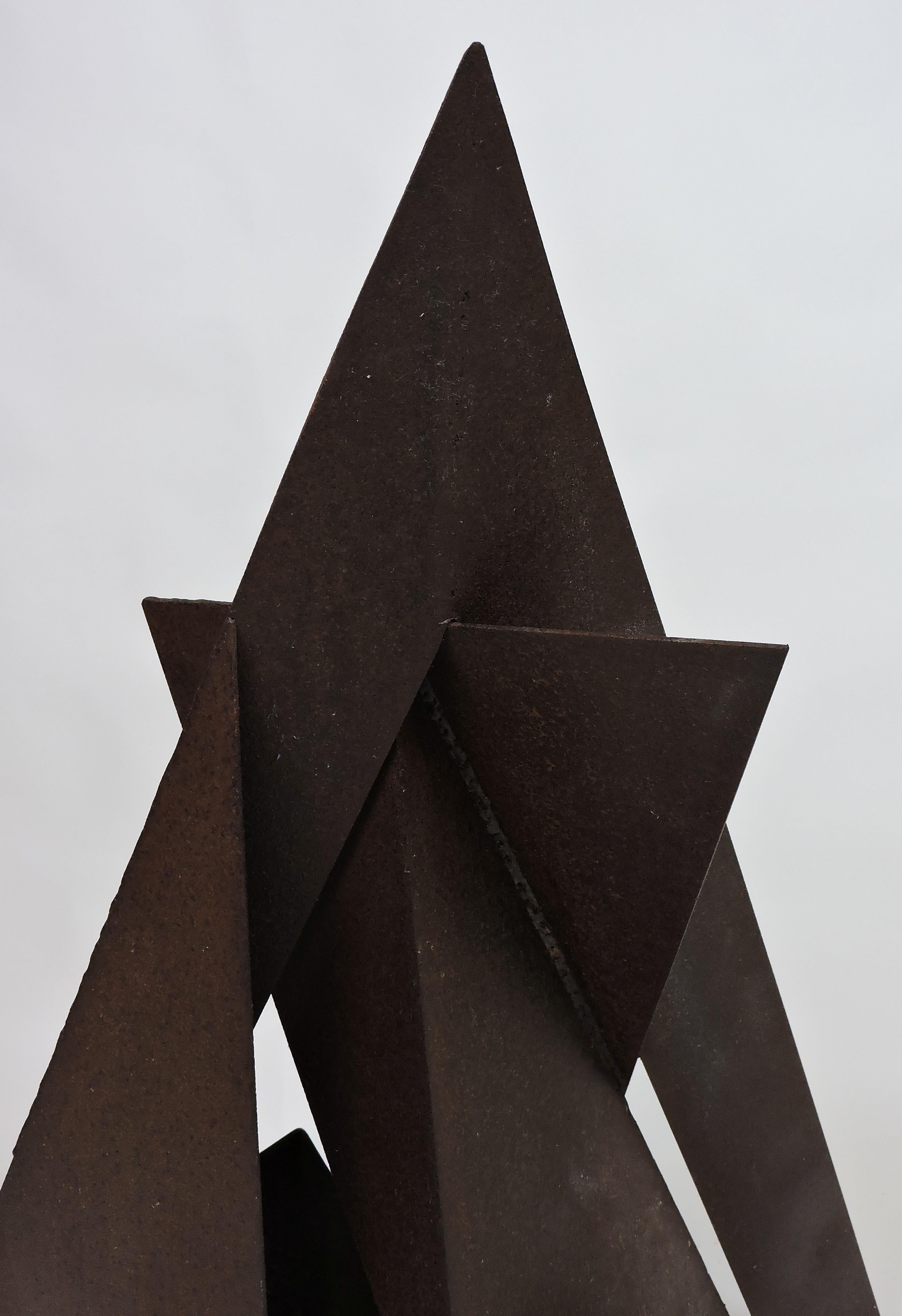 Late 20th Century Abstract Welded Steel Sculpture 