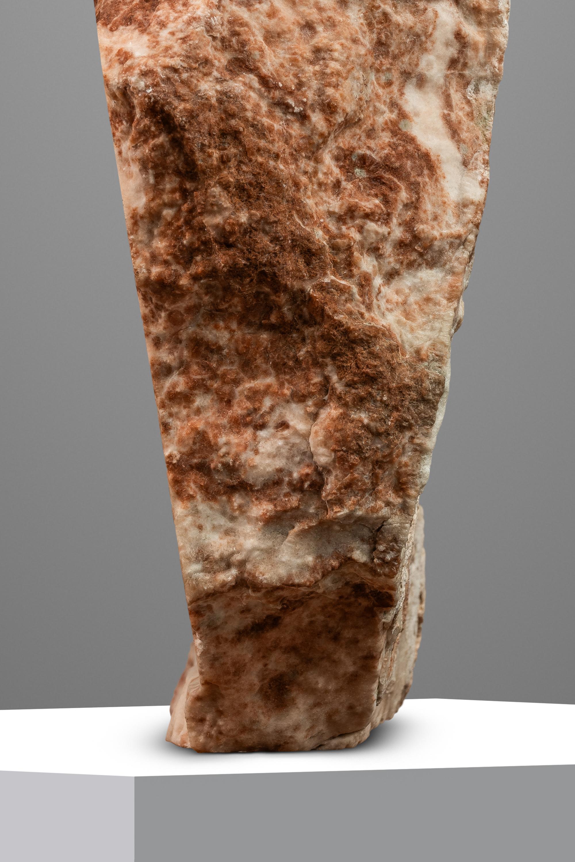 Scultura astratta in alabastro, Mark Leblanc, Studio A, USA, 2020 in vendita 3