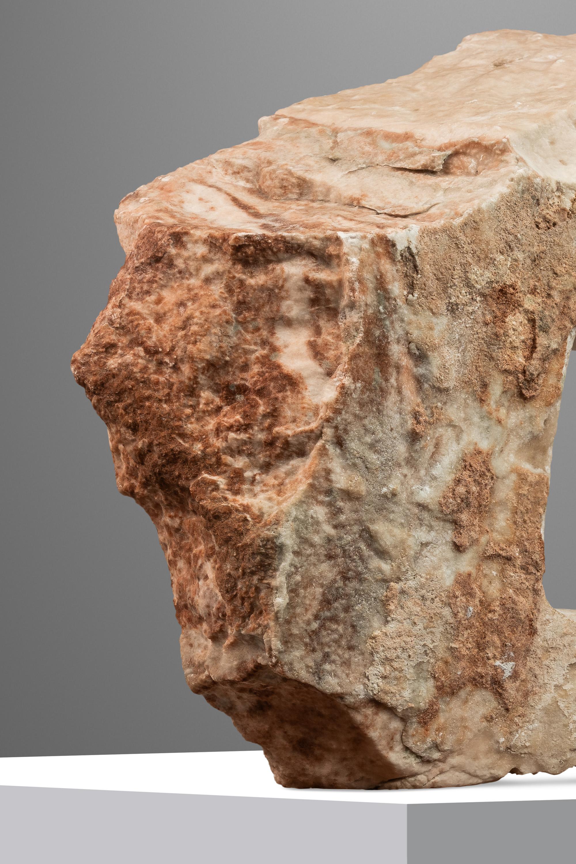 Scultura astratta in alabastro, Mark Leblanc, Studio A, USA, 2020 in vendita 11