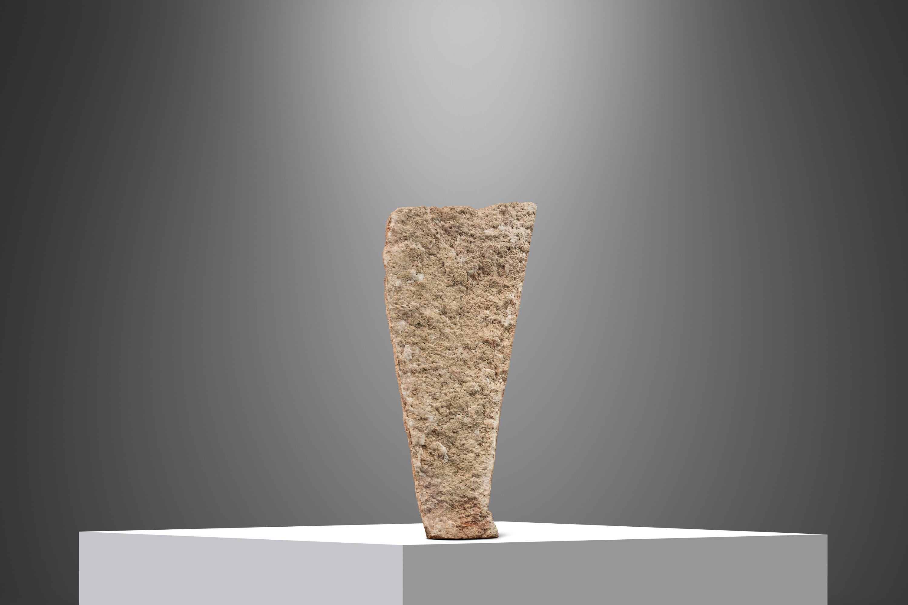 XXI secolo e contemporaneo Scultura astratta in alabastro, Mark Leblanc, Studio A, USA, 2020 in vendita