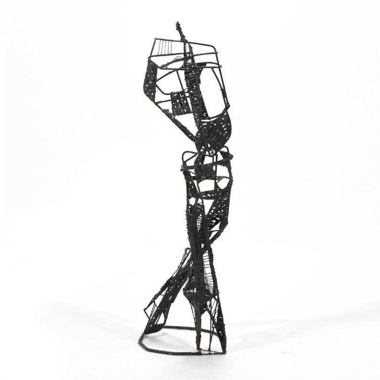 Abstract Wire Sculpture For Sale at 1stDibs