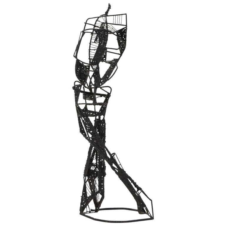 Abstract Wire Sculpture For Sale at 1stDibs