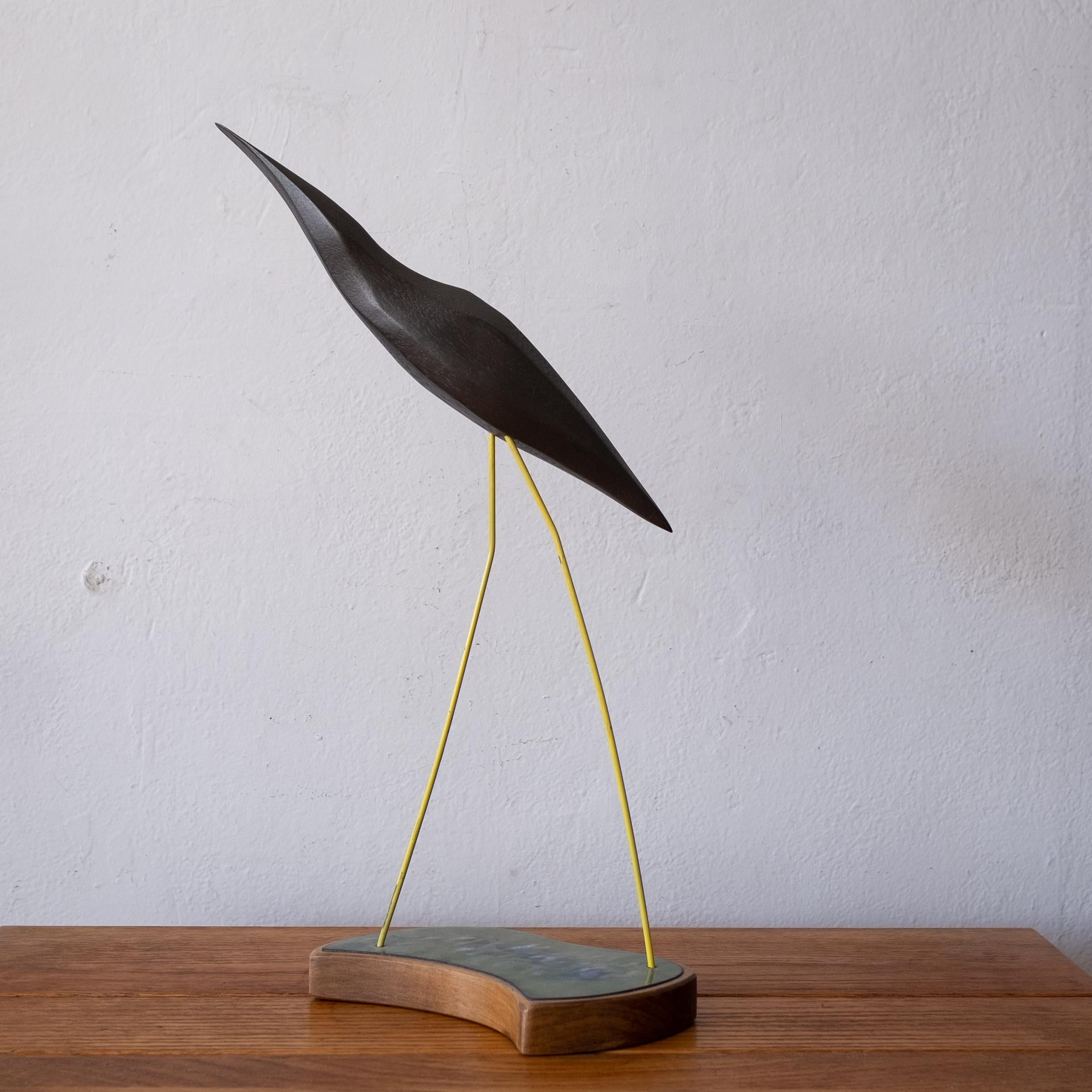 abstract bird sculpture
