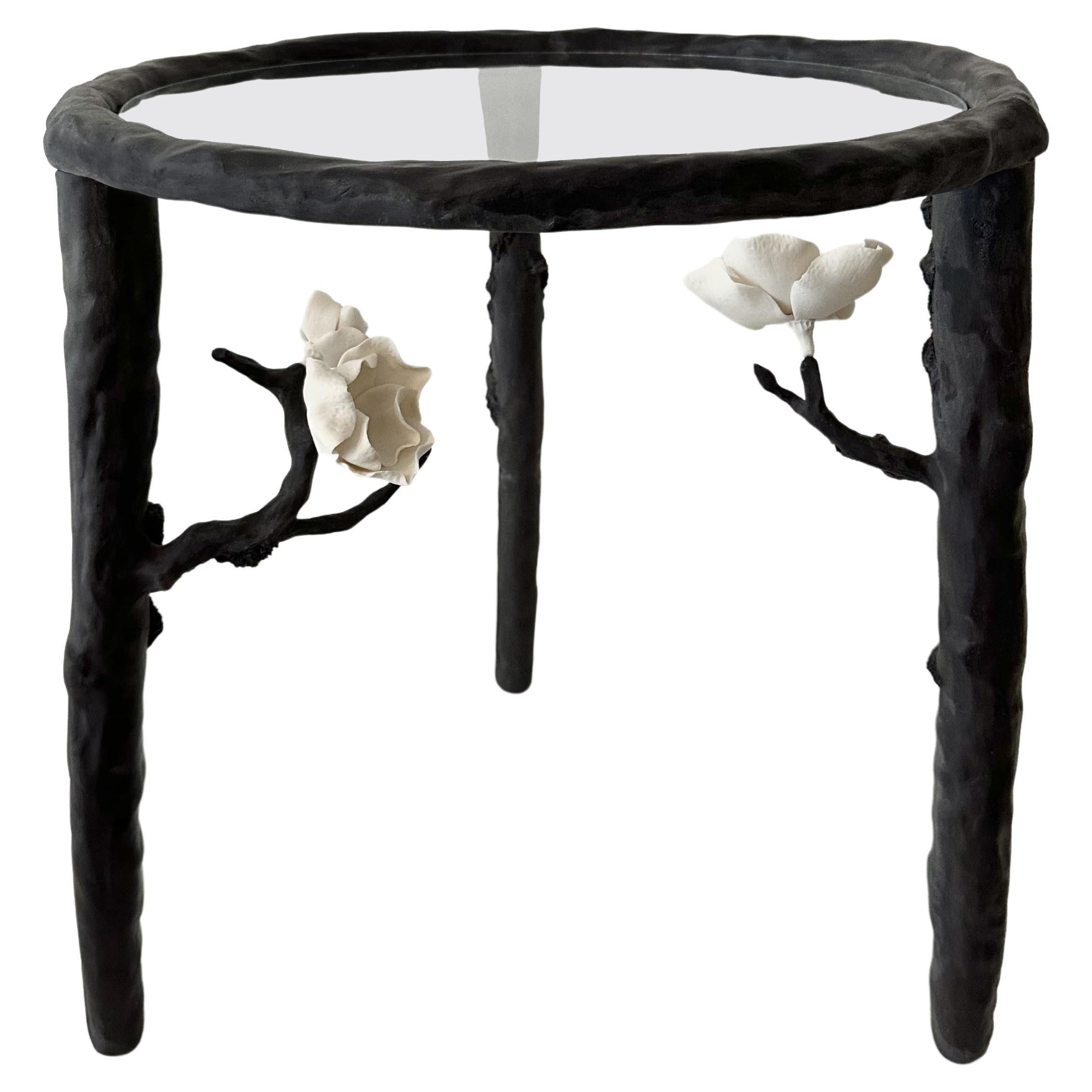 Tavolino astratto in Wood di Atelier A Monochrome