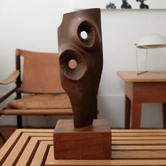 Abstract Wood Sculpture, 1960s