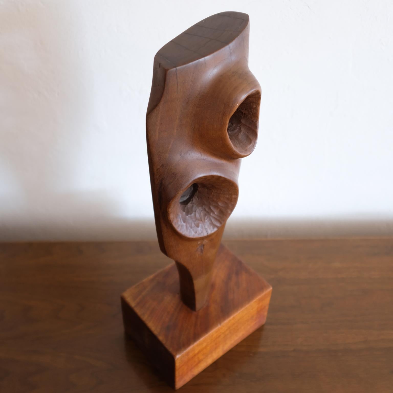 Abstract Wood Sculpture, 1960s For Sale 1