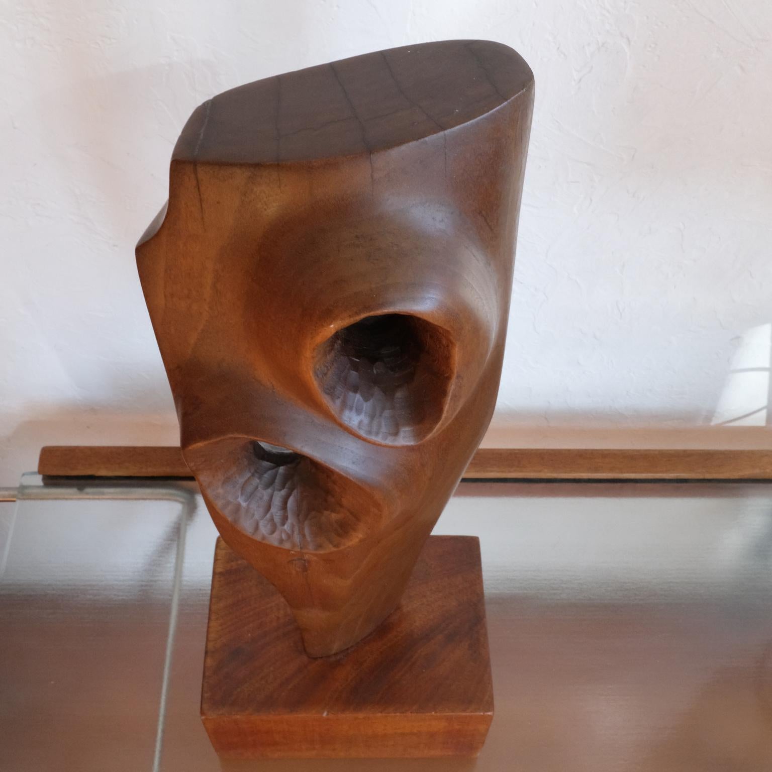 Abstract Wood Sculpture, 1960s For Sale 2