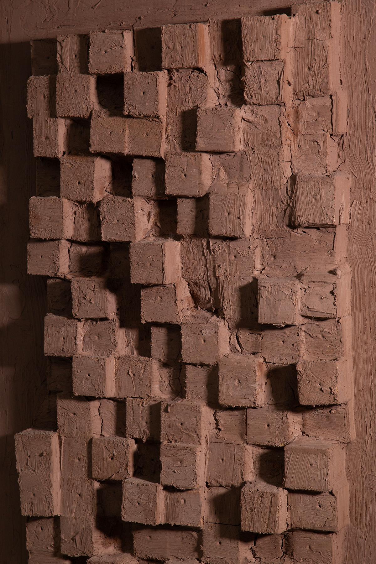 Post-Modern Abstract Wood Sculpture by Aldo Guarnieri For Sale