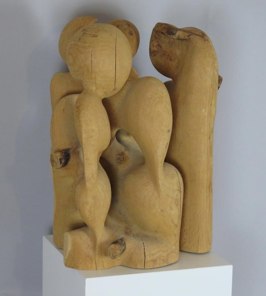 Fine XX secolo Scultura astratta in Wood, Belgio in vendita