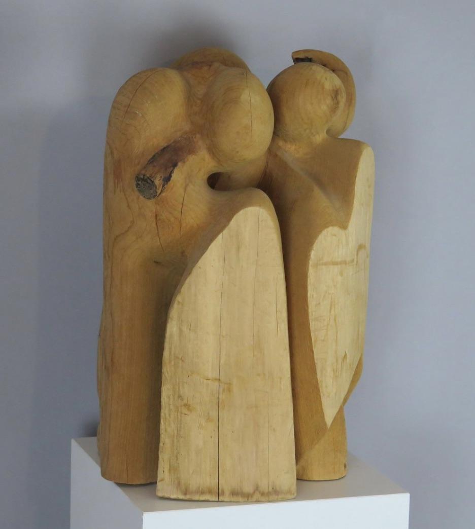 Legno Scultura astratta in Wood, Belgio in vendita