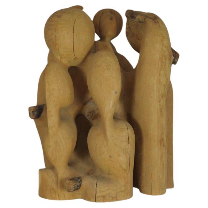Scultura astratta in Wood, Belgio