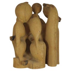 Scultura astratta in Wood, Belgio
