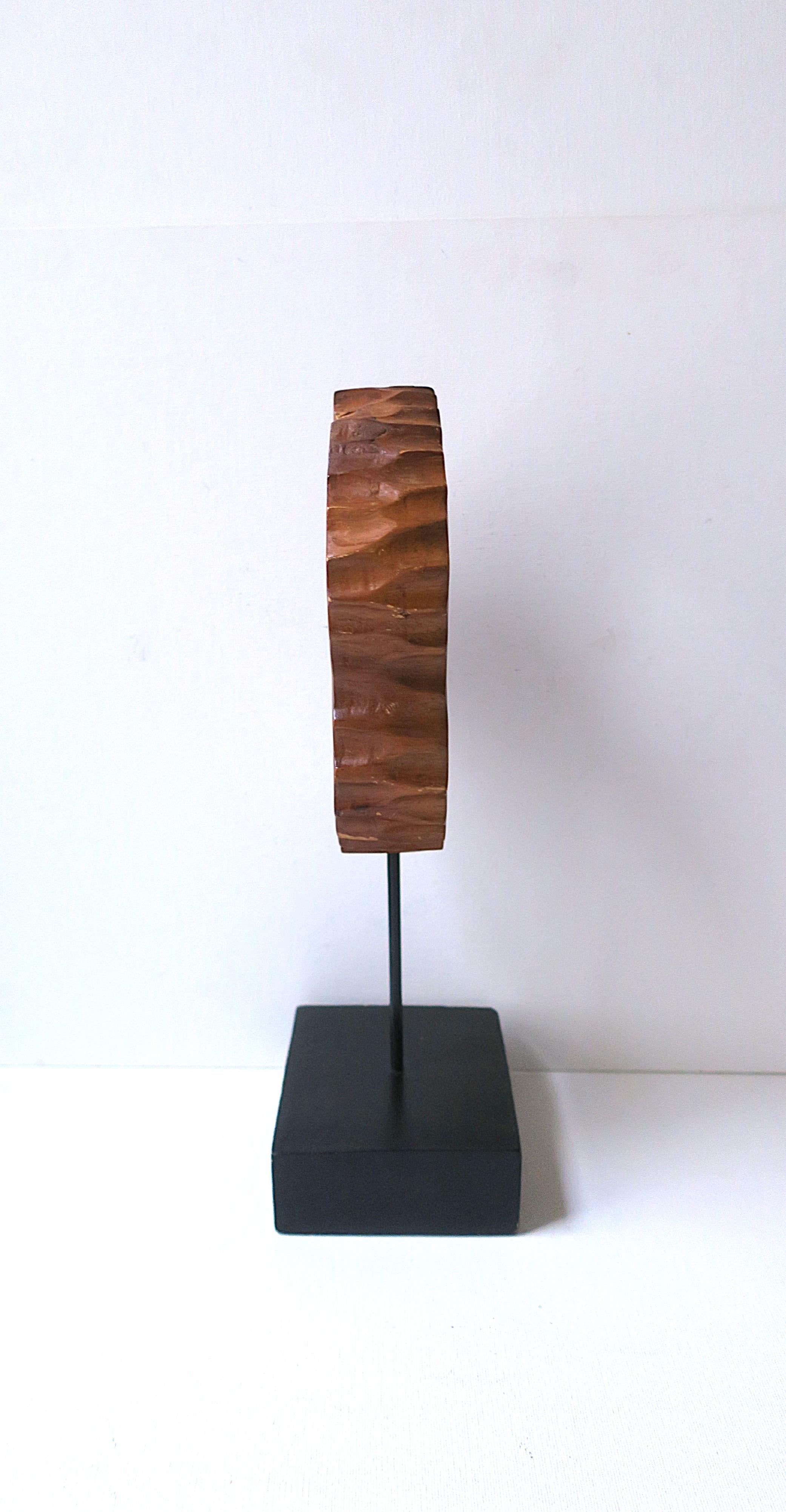 Metallo Scultura astratta in Wood in vendita