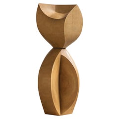 Scultura astratta in Wood con il fascino dell'arte scandinava
