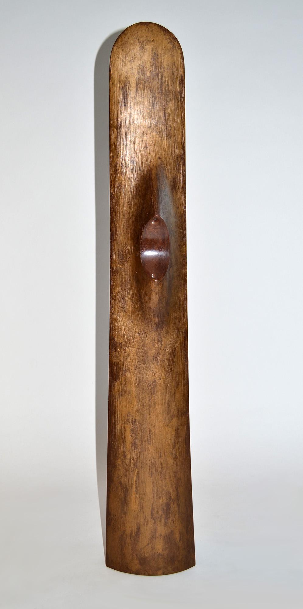 Italian Abstract Sculpture Like Brancusi, Signed Adriano Tolomei, Italy, 1970's For Sale