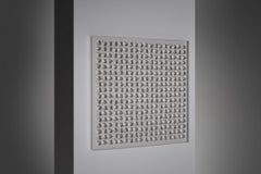Obra de arte abstracta en madera de Hedda Willem Buijs, 1966