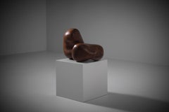 Abstract Wooden Sculpture by Hanneke Mols, 1960s