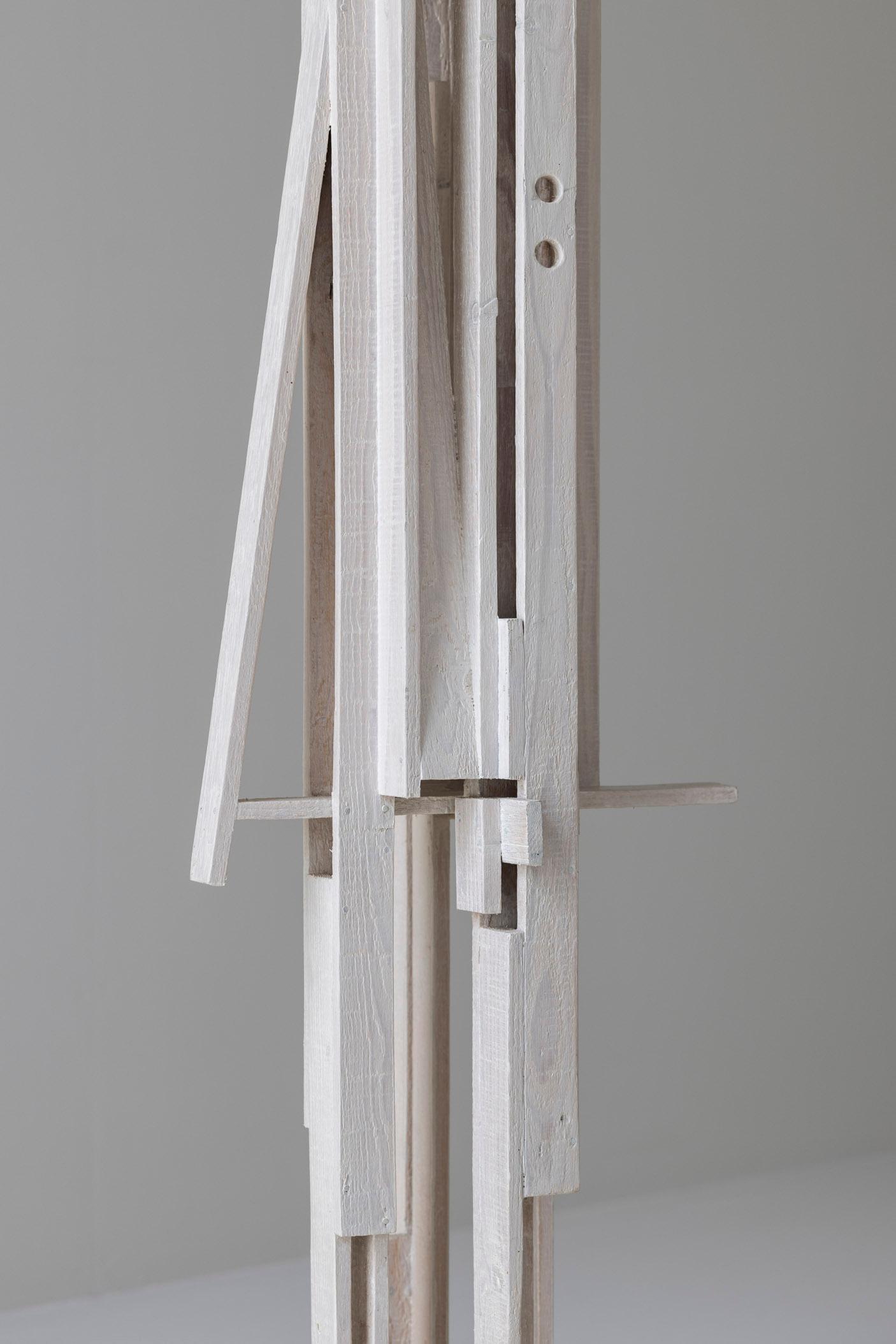 Abstract wooden sculpture by R. Ditmarch, The Netherlands 1970s. For Sale 1