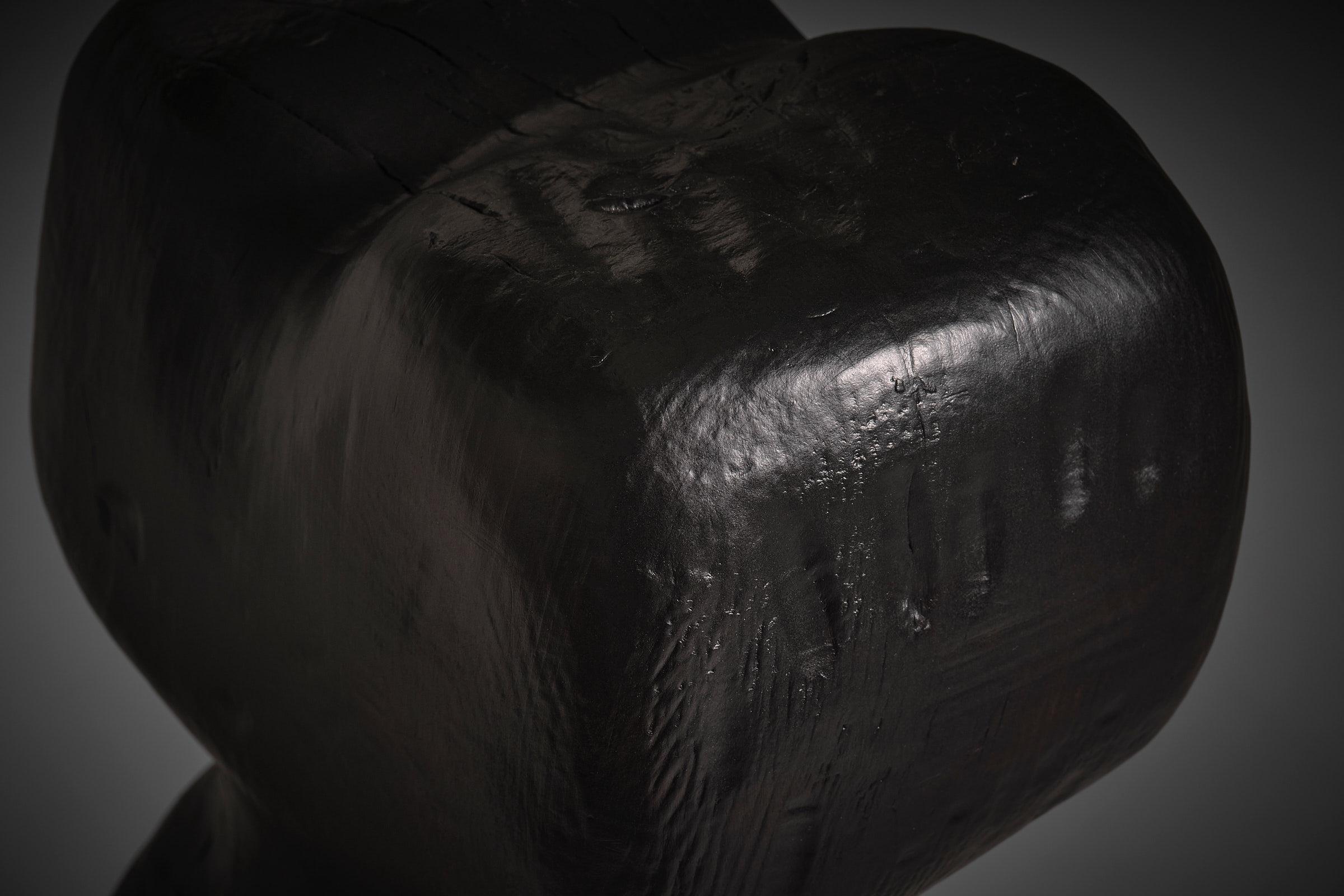 Mid-Century moderno Scultura astratta in legno 