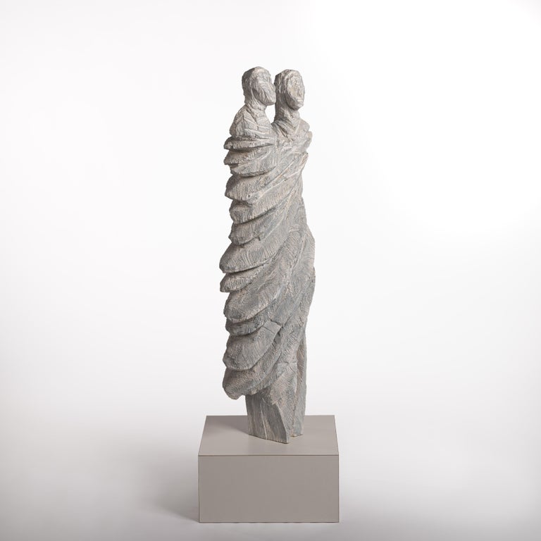 Abstract Wooden Sculpture 