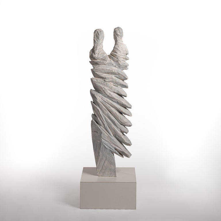 Abstract Wooden Sculpture 