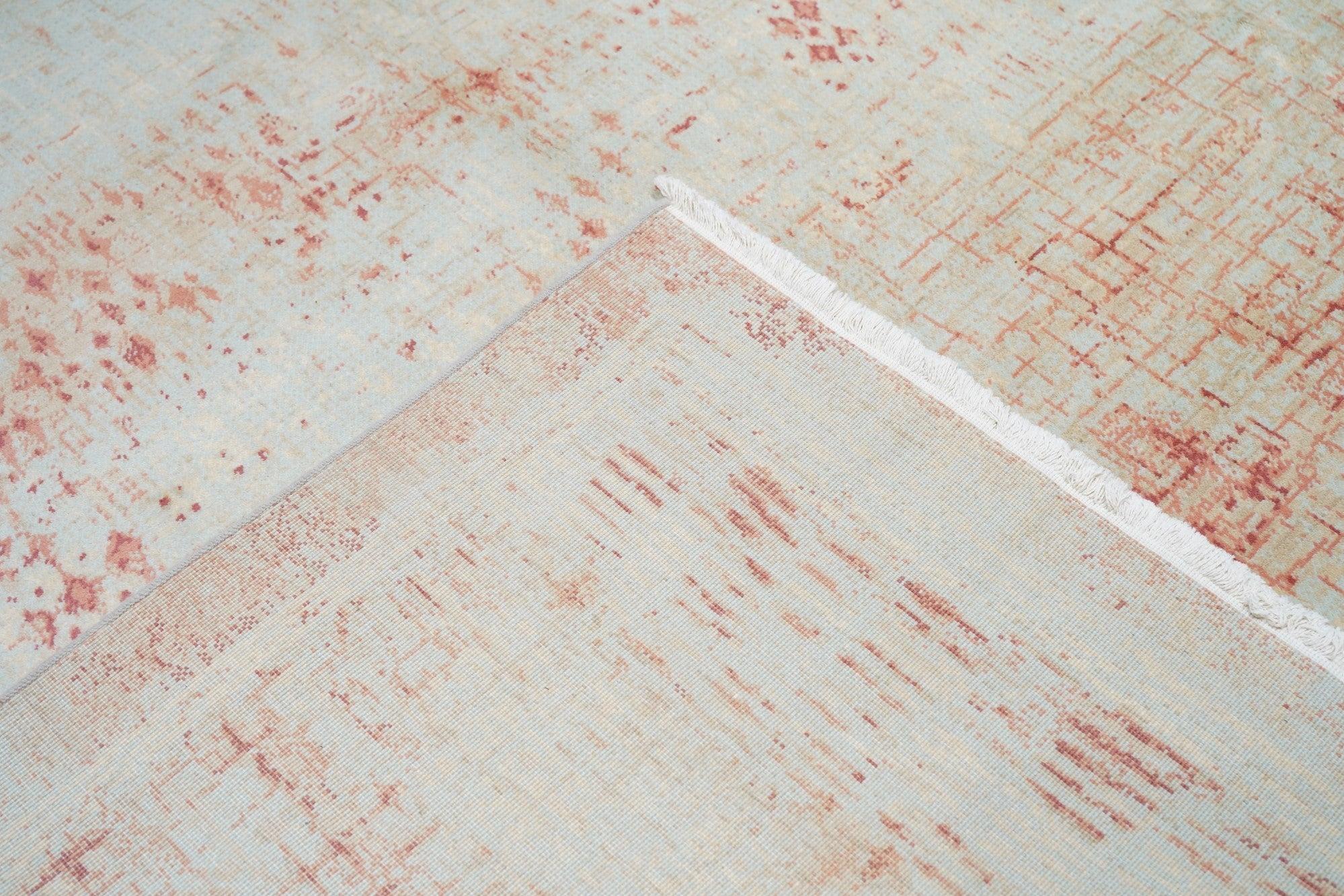 Tapis abstrait en laine 8' x 10' en vente 4