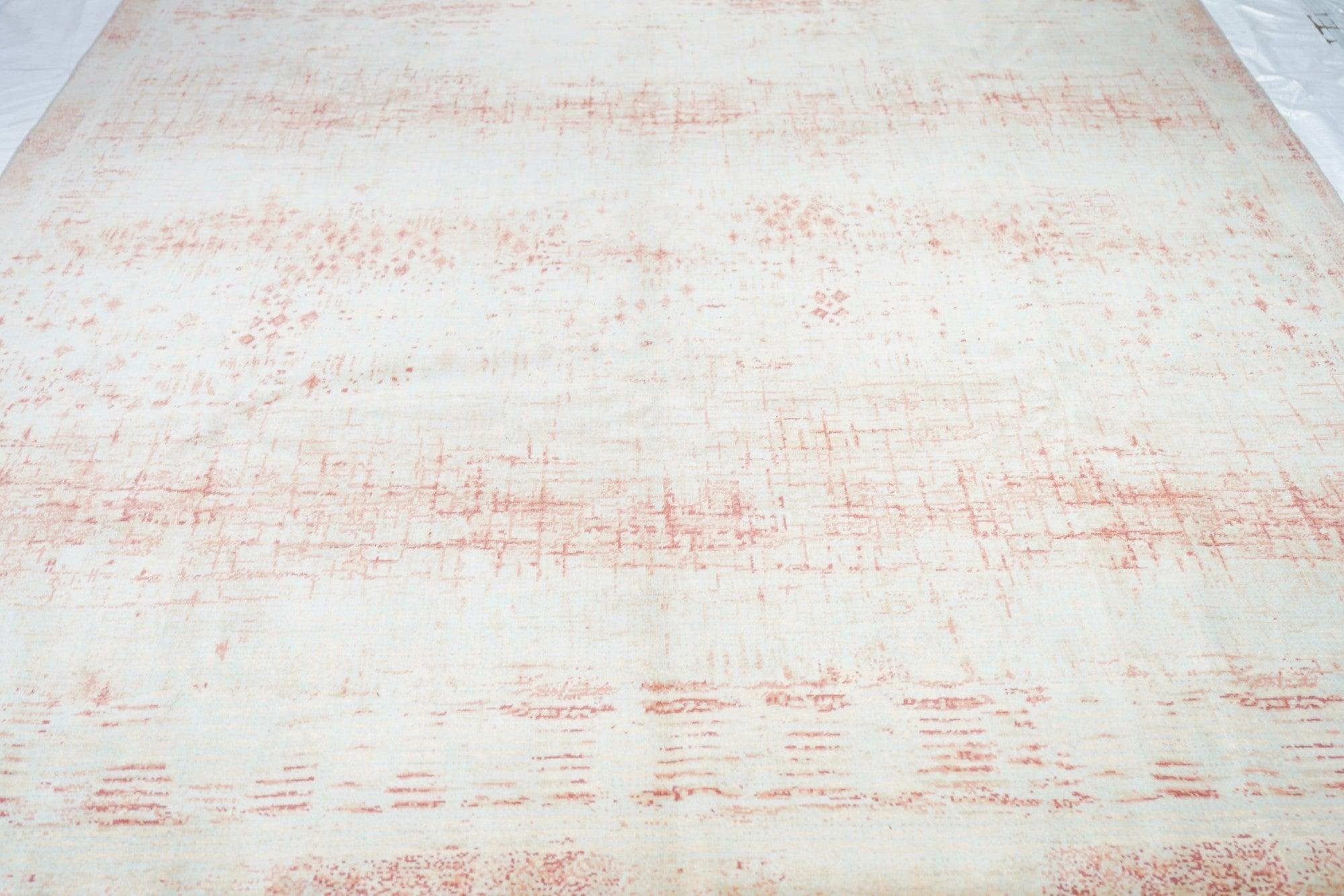 Tapis abstrait en laine 8' x 10' en vente 1