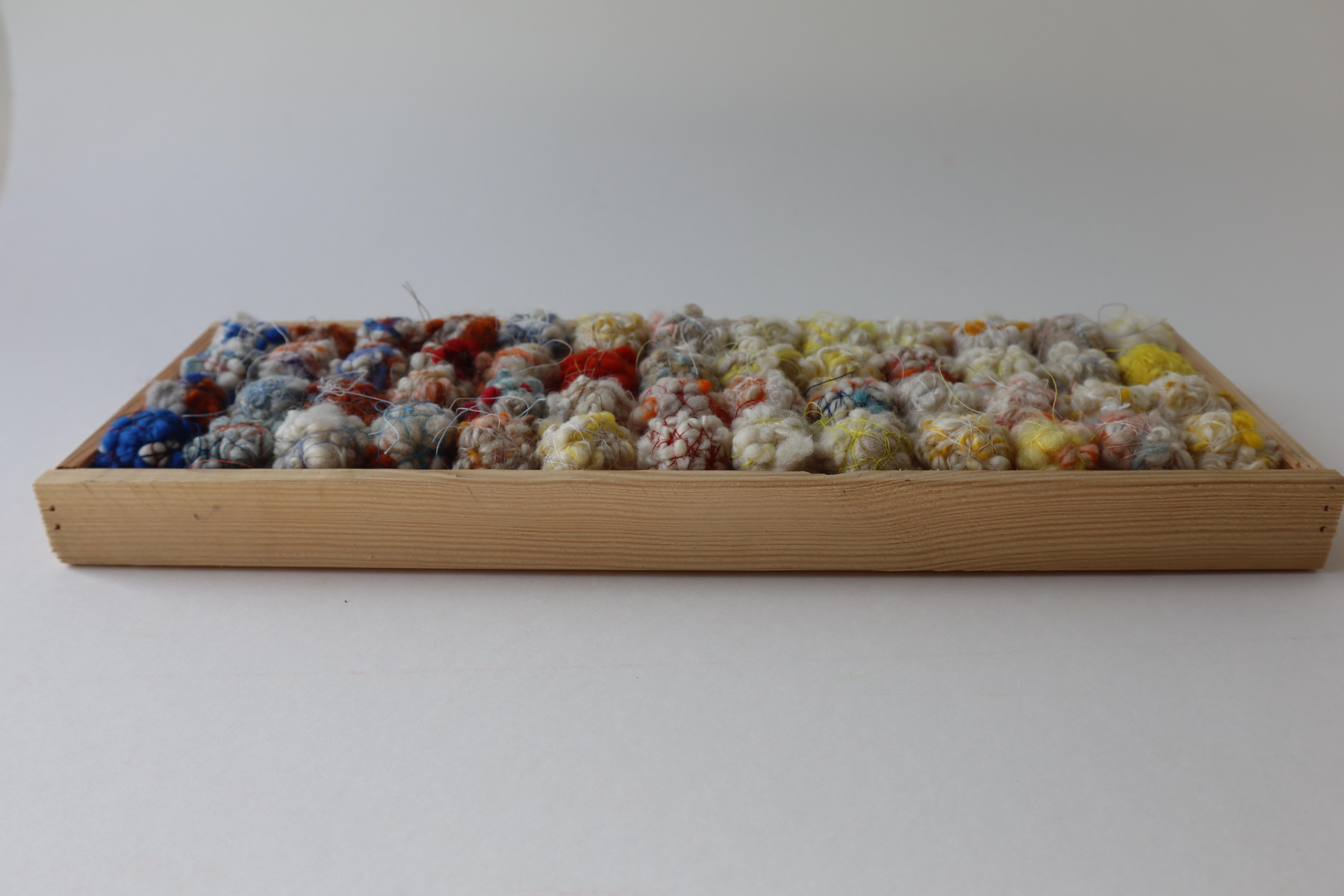 Abstract Woolen Wall hanging For Sale 4