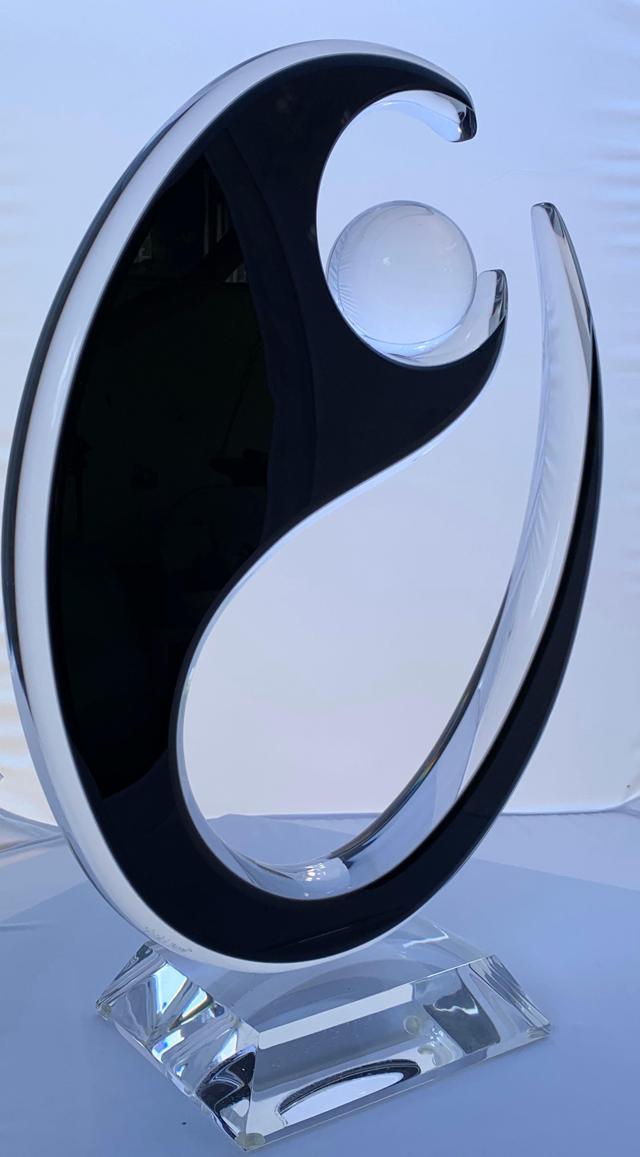 Contemporary Abstract 'Yin Yang