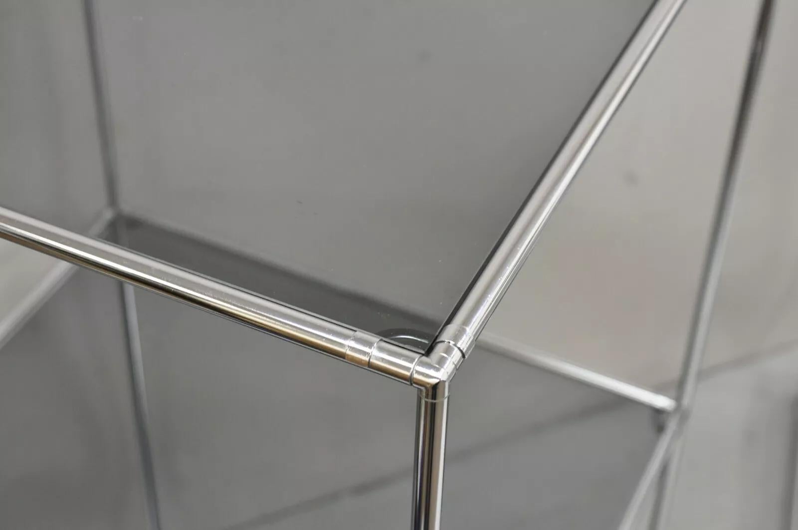 Estante modular Abstracta de Poul Cadovius para Royal System Cristal ahumado - 2 piezas Desconocido en venta