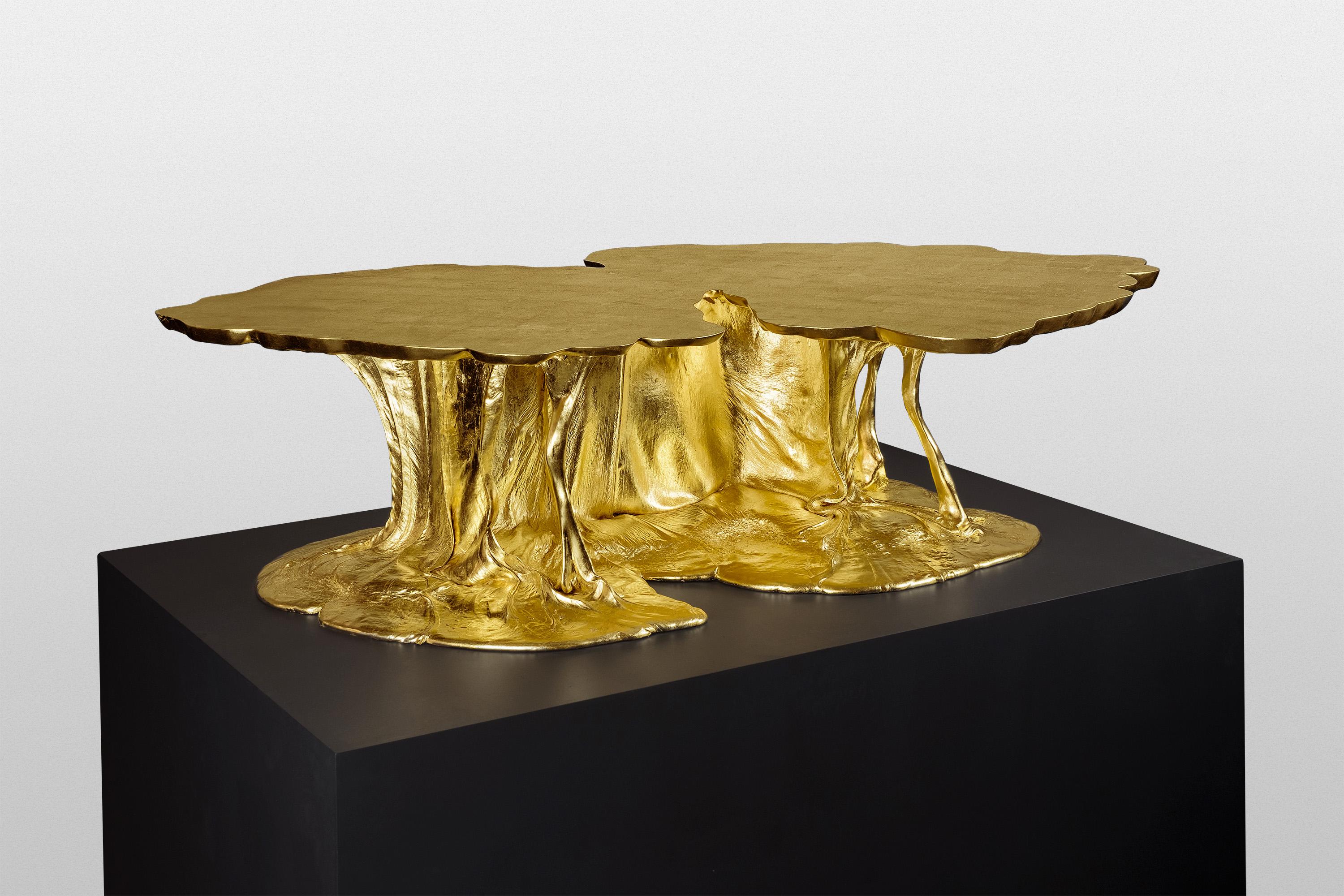 Postmoderne Table basse Abstraction II de Kris Lamba Studio en vente